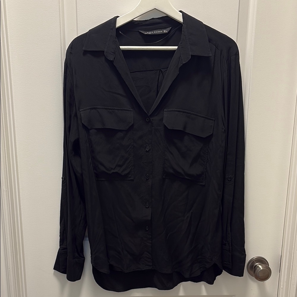 Black Zara Women’s Blouse